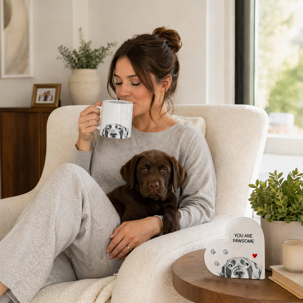 Coffee Then Walkie - 17 oz Mug