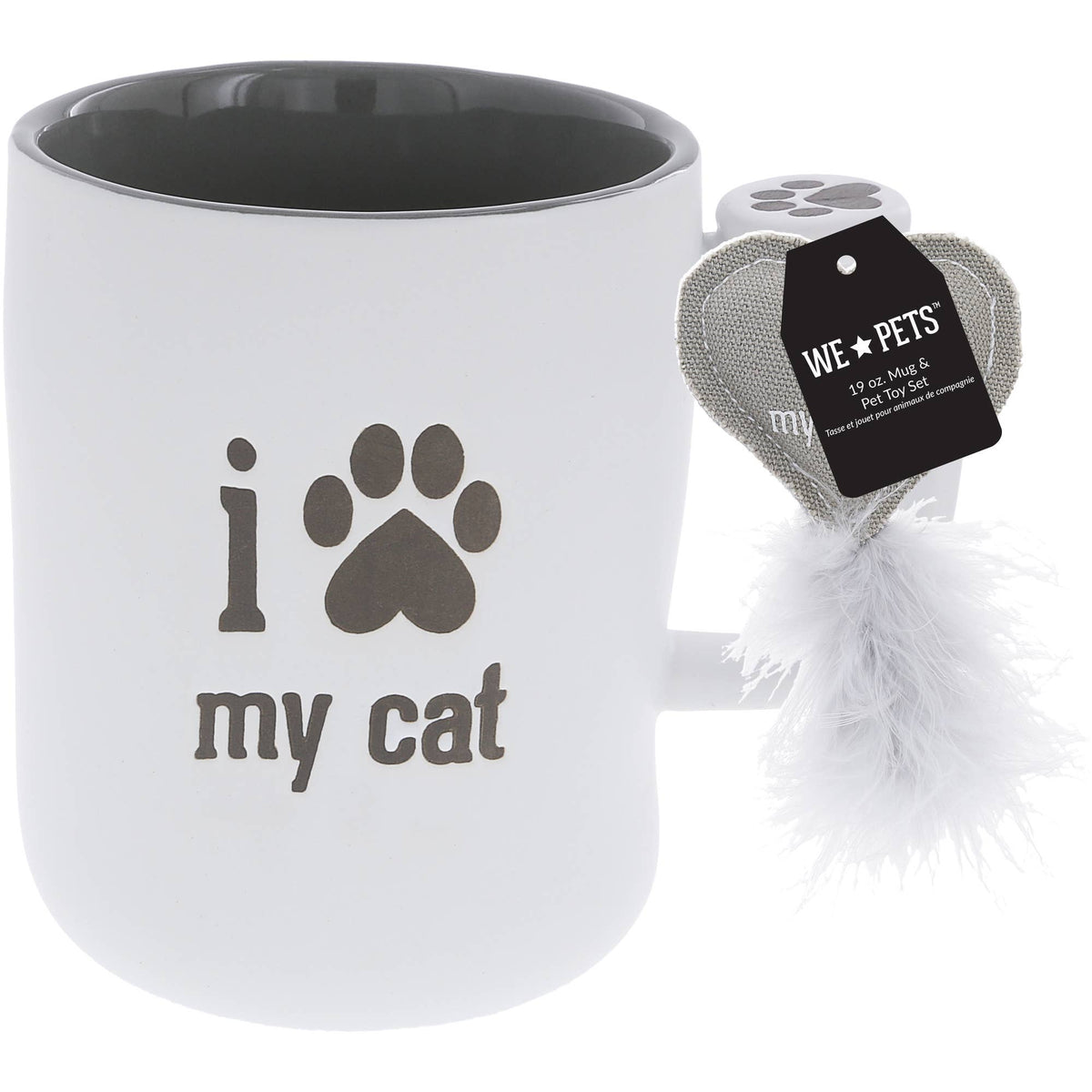 My Cat/My Human - 18 oz Mug & Pet Toy Set
