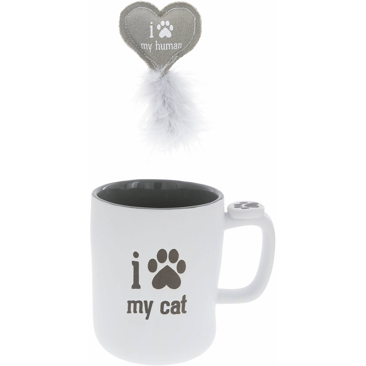 My Cat/My Human - 18 oz Mug & Pet Toy Set
