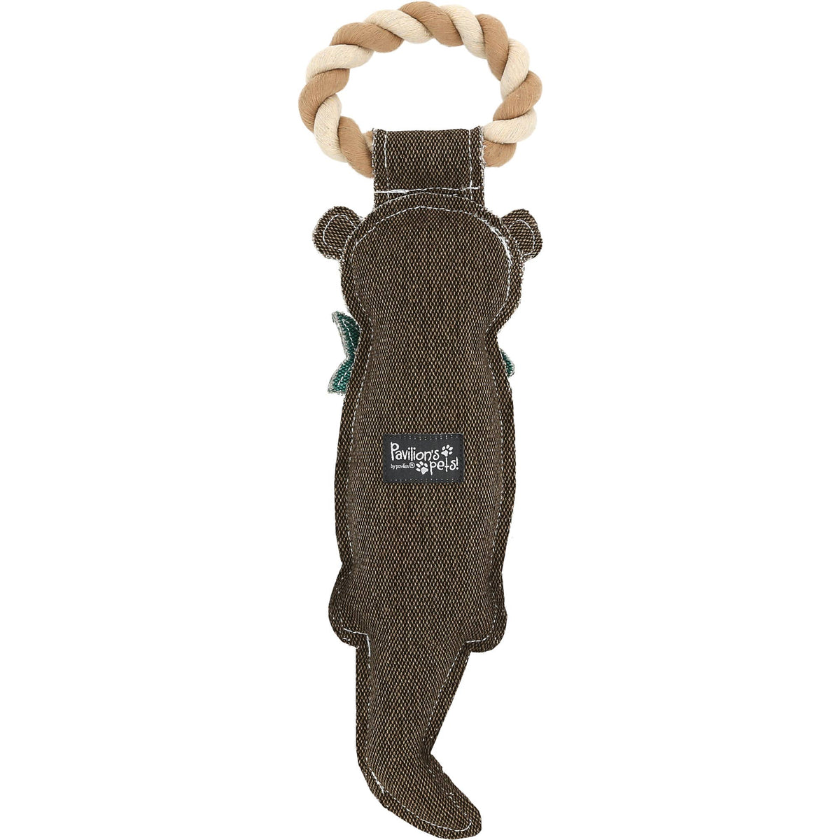 Otterly Great - 14.75" Dog Toy on Rope