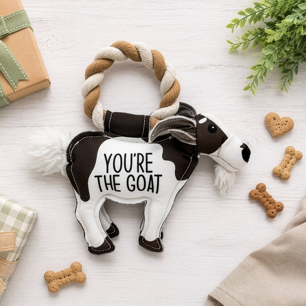Goat - 9" Dog Toy