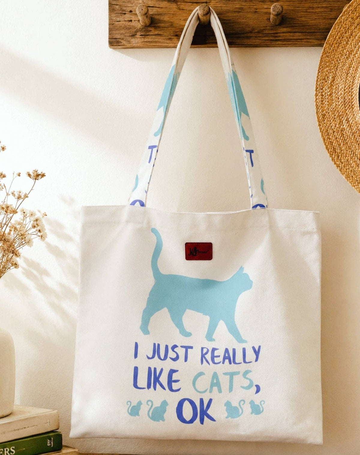 JCFB0364 I JUST REALLY LIKE CATS Tote Bag