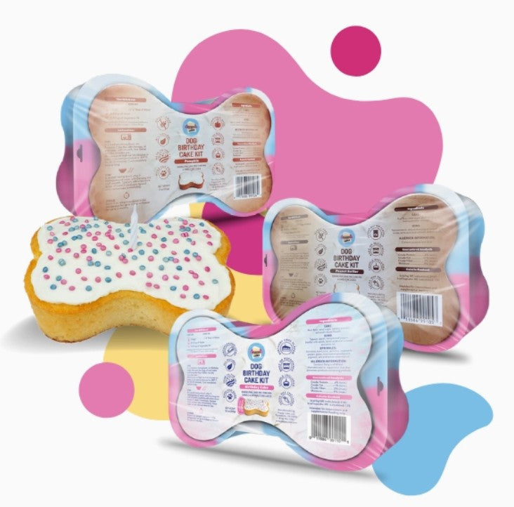 Puppy Cake Dog Birthday Cake Kit