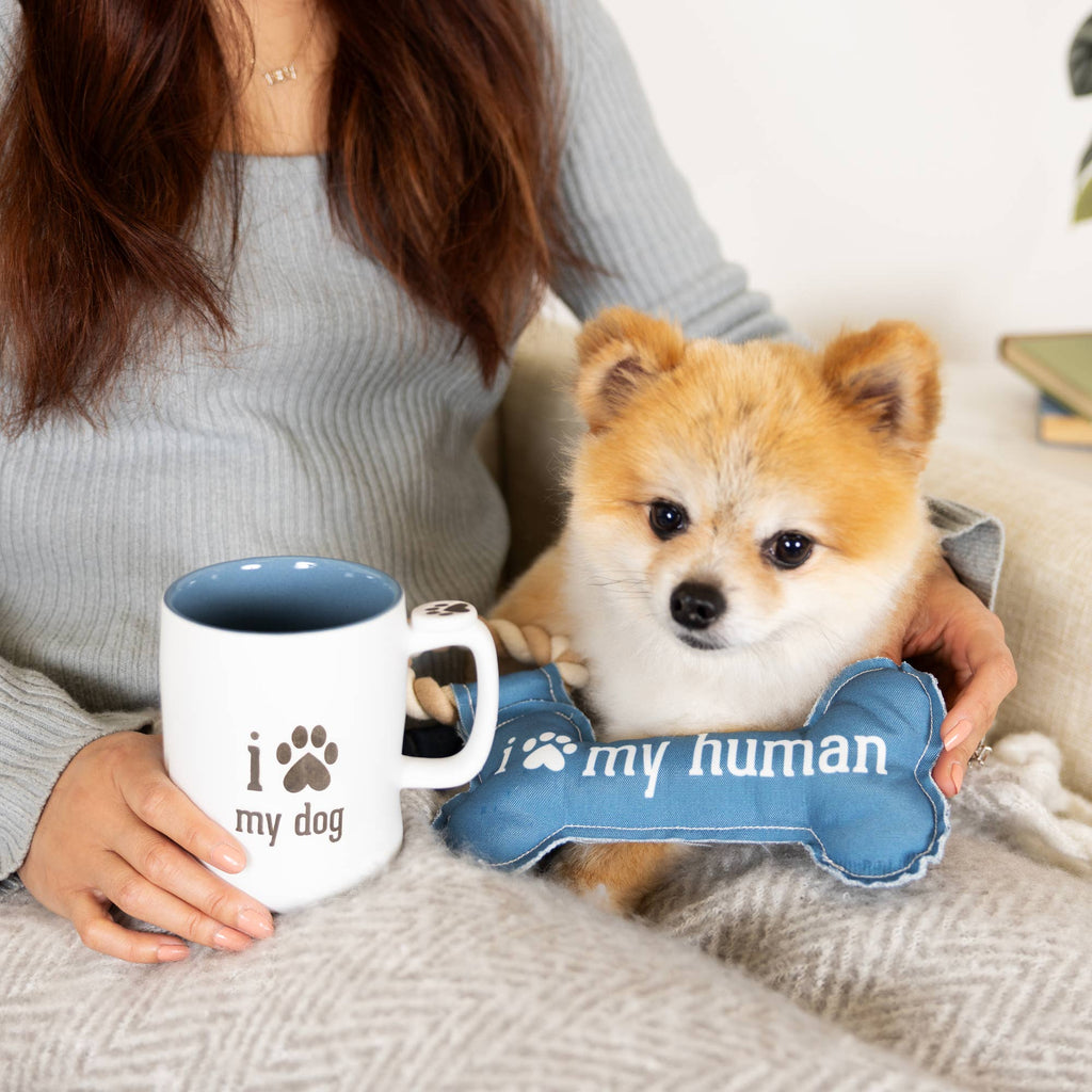 My Dog/My Human - 18 oz Mug & Pet Toy Set