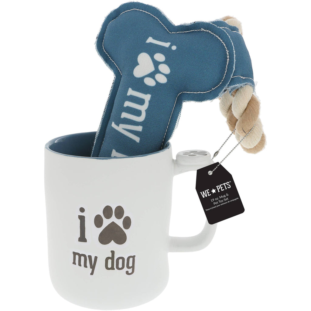 My Dog/My Human - 18 oz Mug & Pet Toy Set