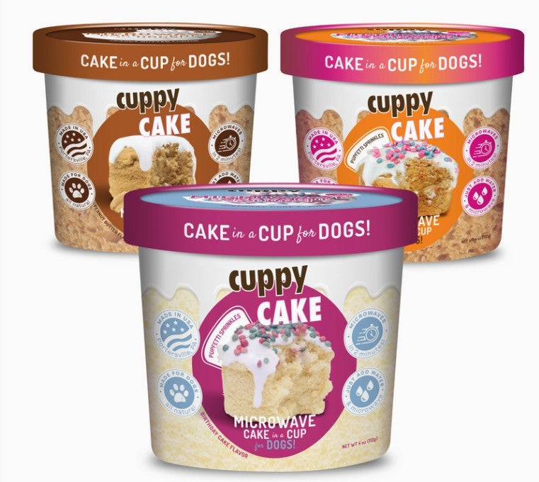 Cuppy Cake Microwave Dog Cake in A Cup
