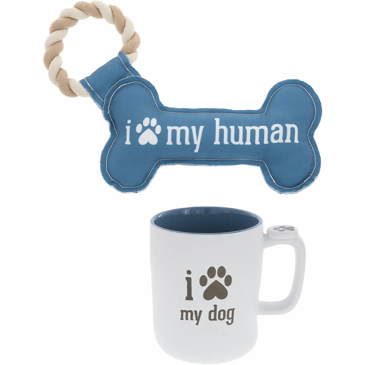 My Dog/My Human - 18 oz Mug & Pet Toy Set