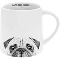 Pugs & Kisses - 17 oz Mug