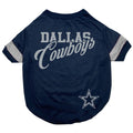 DALLAS COWBOYS STRIPE SLV TEE