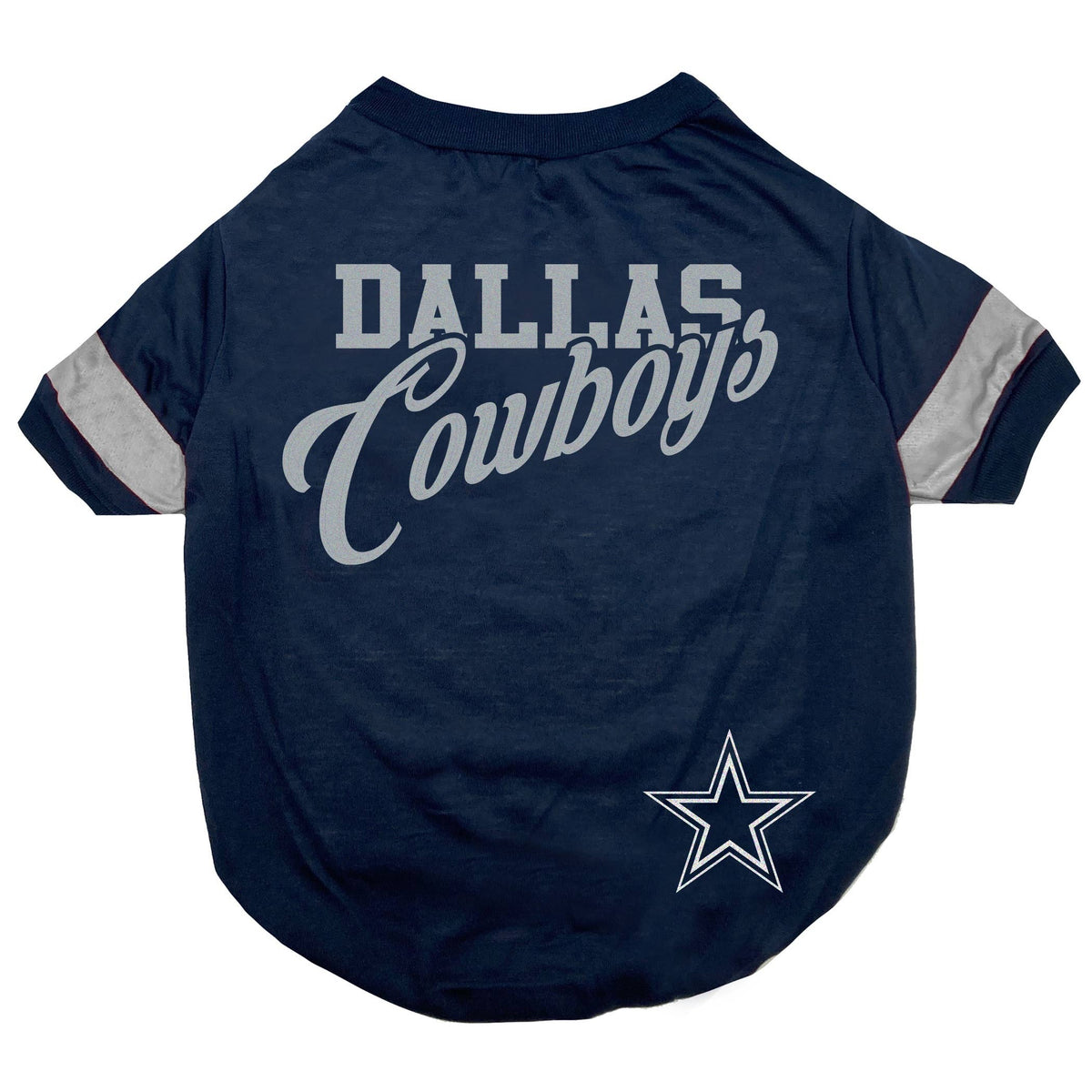 DALLAS COWBOYS STRIPE SLV TEE