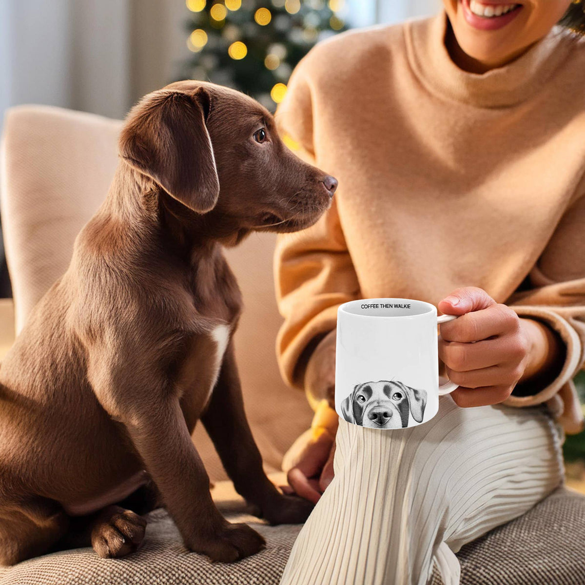 Coffee Then Walkie - 17 oz Mug