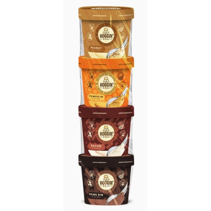 Hoggin' Dogs Ice Cream Mix Sample Pack - All 4 Flavors