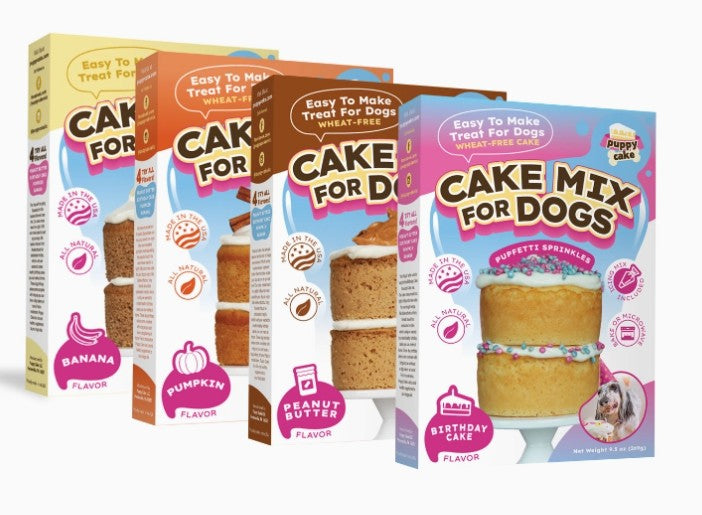 Puppy Cake Dog Cake Mix with Icing